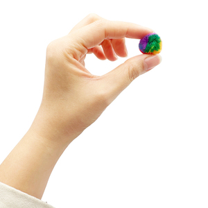 78 Miếng 20Mm Acrylic Cầu Vồng Mix Đầy Màu Sắc Nghệ Thuật Và Thủ Công Mỹ Nghệ Pom Pom Quả Bóng - Product Image 3