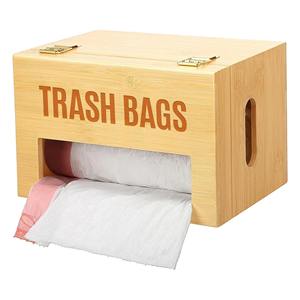 Bolsa de basura de cocina de bambú, caja de pañuelos de bambú hecha a mano, decoración natural ecológica para el hogar y la Mesa, venta al por mayor de Vietnam - Product Image 1