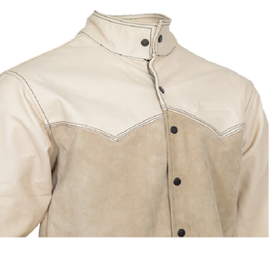 Venta al por mayor de ropa de soldadura ignífuga personalizada ignífuga y antiescaldado chaqueta de trabajo resistente al calor y al fuego Fr ropa de trabajo - Product Image 4