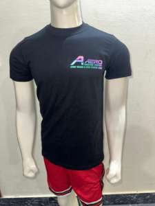 Meilleure vente 100% coton T-shirt pour homme en gros personnalisé goutte épaule Style manches courtes col uni Gym personnalisable Logo de la marque - Product Image 4