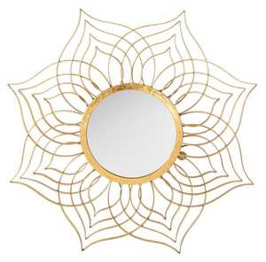 Miroir rond avec cadre sculpté de style romain, décoration créative pour la maison, miroir mural de couleur noire, personnalisable, durable, encadré rond - Product Image 6