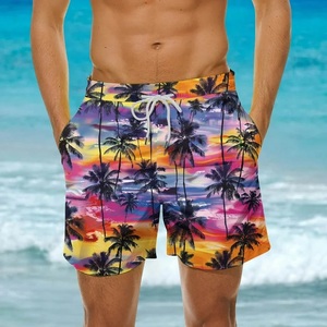 กางเกงว่ายน้ำขาสั้นแบบแห้งเร็วสำหรับผู้ชายกางเกงว่ายน้ำระบายอากาศได้ดีสำหรับชายหาดออกแบบได้ตามต้องการ - Product Image 3