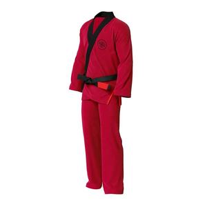 Conjunto de Taekwondo personalizable de alta calidad con cuello en V, ropa deportiva de arte marcial de algodón OEM para adultos con colores y logotipo personalizados - Product Image 3