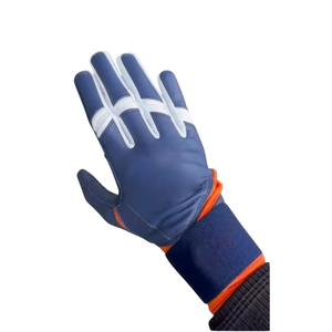 Comfortable Anti-Slip Leather Baseball Softball <b>Batting</b> <b>Gloves</b> Breathable Design Eco-Friendly Lightweight for Long Practice - Product Image 2