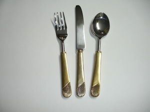 Ensemble de couverts de luxe unique en acier inoxydable de haute qualité, finition brillante, style nordique, vaisselle élégante - Product Image 6