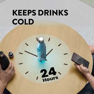 Borraccia Termica in Acciaio Inox a Triplo Isolamento, Design Moderno, Set da 2, con Indicatore LED della Temperatura per Viaggi - Product Image 2