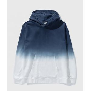 OEM personalizado más tamaño de los hombres sudaderas con capucha Casual Tie Dye Logo impresión Jogging sudadera invierno Sherpa DDP envío - Product Image 4