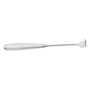 VOLKMANN Wound Retractor 225 mm 8.78" 4 Prongs Sharp Depth <b>9</b> mm Width 19 mm Skin Hook Surgical Retractor - Product Image 3