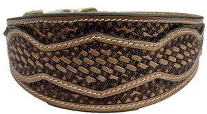 Collar de perro de cuero NDM de alta calidad suave acolchado elegante mejor precio productos más haustier patrón sólido de lujo característica sostenible - Product Image 4