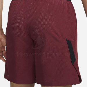Pantalones cortos de gimnasio informales para hombre de calidad superior al por mayor, de talla grande, transpirables, de secado rápido, ecológicos, de algodón, elásticos y personalizables - Product Image 2