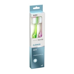 Confezione da 2 spazzolini da denti rigidi Bont Classic - Product Image 5