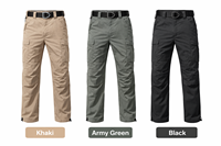 Pantalon cargo unisexe en nylon et coton, respirant, imperméable, à séchage rapide, avec fermeture éclair, pour homme, idéal pour le sport, la randonnée et les activités de plein air en hiver.