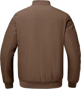 Vestes de bombardier pour hommes en gros sur mesure OEM vestes de bombardier hip hop sur mesure fabricant de blouson aviateur pour hommes - Product Image 5