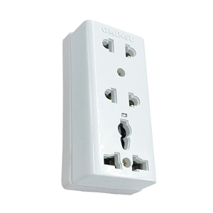 Prise murale 3 sorties T8Y 10A-250V OMINSU 1 Universal 2 Two Pin Socket Export from Vietnam - Product Image 2