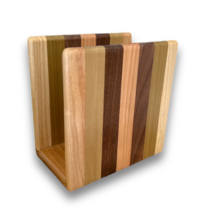 Caja de pañuelos duradera de alta calidad, atractiva madera, Metal, perfecto, elegante, comedor, moderno, uso doméstico, 2025, hecho a mano, Eco - Product Image 1