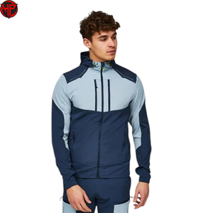 Conjunto de Chándal Deportivo de Nailon Personalizado al por Mayor con Etiqueta Privada, Chaqueta con Cremallera y Pantalones de Nailon, Conjunto Cortavientos - Product Image 2