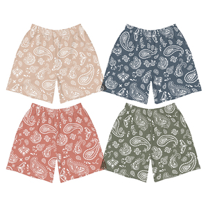 Concevez votre propre Streetwear grande taille femmes et hommes Board Shorts De Hombre Sublimé Paisley Style Mesh Shorts - Product Image 1