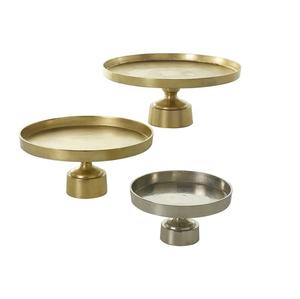 luxury decorative <b>3</b> <b>Tier</b> Highest Quality Metal <b>Cake</b> <b>Stand</b> Trending Design leaf Shape Customized Size Dessert <b>Stand</b> In India - Product Image 2