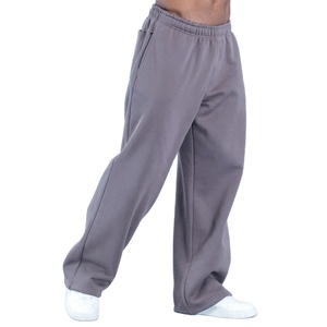Custom Joggers <b>Men</b> Cotton Baggy Pants Heavyweight Casual Wear Custom Loose Fit Sweatpants - Product Image 2