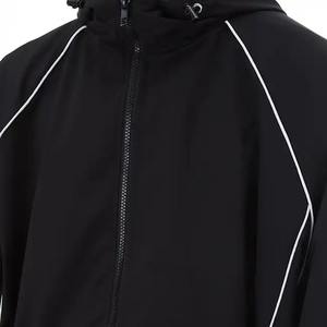 Ensemble de survêtement de jogging sur mesure de haute qualité, coupe-vent pour hommes, coupe-vent en nylon surdimensionné, survêtement - Product Image 6