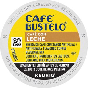 Café Bustelo Café con Leche Doux et Crémeux, 10 dosettes Keurig K-Cup - Product Image 2