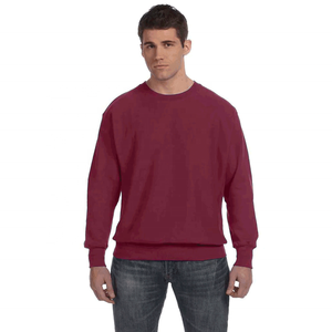 Sudadera de Cuello Redondo Extra Grande para Hombre, Felpa Gruesa de Algodón con Hombros Caídos, Sudadera con Capucha Bordada Personalizada de Estilo Urbano - Product Image 2