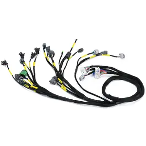 Bespoke OBD1 D And B-series Tucked Engine Wire Harness For 92-95 Civic Integra B16 B18 D16