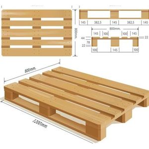 Palet de madera de alta calidad para la venta - Product Image 1
