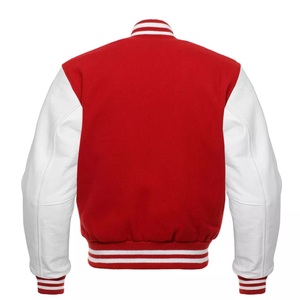 À la mode personnalisé hiver polaire veste hommes col montant Varsity Baseball Style avant Logo coupe-vent Mega Empire Letterman - Product Image 6