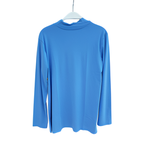 Deandra <b>Women's</b> Casual T-Shirt Long Sleeves Soft Hand Feel Durable Nylon Spandex Knitted Fabric Eco-Friendly <b>Turtle</b> <b>Neck</b> Design - Product Image 1