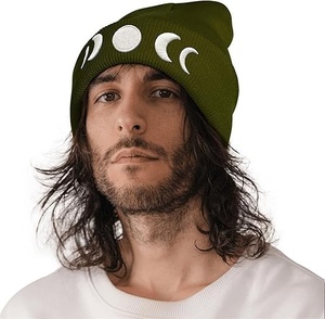 Gorro de Punto Bordado de Nuevo Diseño para Viajes Unisex, Gorro de Punto Acrílico Unisex con Forro, Logotipo Personalizado Bordado, Gorro de Punto Jacquard - Product Image 2