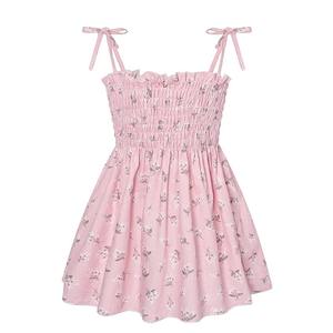 Vente en gros de robe de soirée pour bébés filles de qualité supérieure dernière mini conception de tailles de couleurs personnalisées styles fabriqués au printemps en bambou - Product Image 5