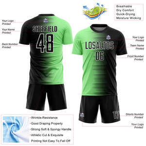 Rango de uniforme de fútbol probado en rendimiento para la agilidad del jugador, absorción del sudor y durabilidad de la tela en partidos repetidos - Product Image 5