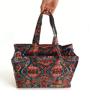 ถุงช้อปปิ้งผ้า PP ทอแบบมีซิปปิด ผลิตในเวียดนาม - Product Image 1