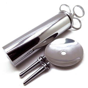 Seringue d'oreille en acier inoxydable pur d'excellente qualité 8 oz Instruments vétérinaires chirurgicaux nouveauté seringue d'oreille Reiner - Product Image 1