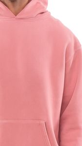 Nouvelle Arrivée – Sweats à Capuche Homme 100% Coton Polaire Uni, Style Streetwear, Qualité Supérieure, Respirants, Écologiques, Col à Capuche, Lavage Enzymatique, Hiver - Product Image 6