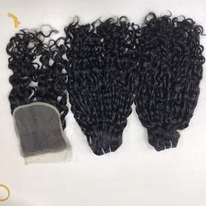 Bigg Virgin Vietnamese Hair Bundles Sin procesar Raw Cutícula Alineada Pixie Curly Weave Hair - Product Image 5