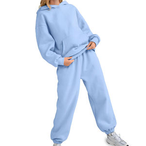 Chándales de talla personalizada para mujer, ropa de calle de manga larga con estampado personalizado, chándal para mujer - Product Image 4