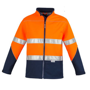 Chaqueta de Seguridad Unisex de Alta Visibilidad, Duradera, Cómoda, Impermeable, Material de Poliéster Altamente Reflectante, Precio Bajo - Product Image 1
