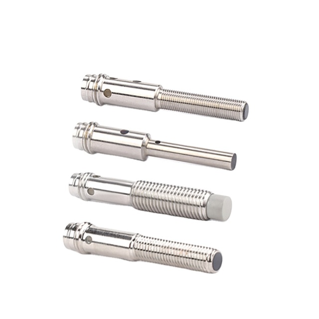 Luoshida Sensor Manufacturer Cylindrical Connector Type DC 3 Wires Metal Detection D4 M5 M6 M8 Inductive Sensor M8 3 Pins Plug