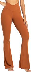 Pantalon évasé le plus à la mode Pantalon évasé pour femmes délavé à l'acide Pantalon lourd pour femmes facile à porter - Product Image 6