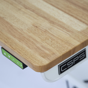 Vente en gros Style moderne 168cm double moteur électrique hauteur réglable établi assis debout bureau maison Table caoutchouc bois meubles - Product Image 5