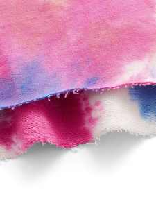 Women's <b>Long</b> <b>Sleeve</b> Tie Dye Crop <b>Top</b> Hoodie New Arrival Cotton Knitted Winter with Letter Pattern - Product Image 5