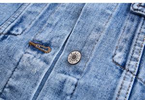 Nouvelle arrivée 2024 Veste en jean élégante fabriquée avec des matériaux de haute qualité disponibles à des prix raisonnables Veste en jean - Product Image 5