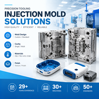 Fabricant OEM de moules d'injection plastique de précision sur mesure pour les couvercles de machines en PVC et les pièces plastiques statiques usinées par CNC