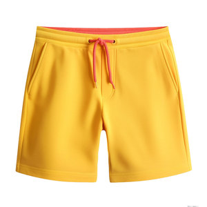 Pantalones cortos para correr de verano personalizados para hombre, de algodón transpirable, para gimnasio, Fitness, ropa de calle, atléticos, para correr, informales, con patrón sólido - Product Image 1