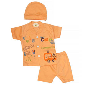 Trajes de 3 piezas para recién nacidos - Color melocotón - Product Image 5