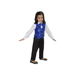 Super Stylish Look Contemporary Ethnic Waist Coat Fancy Dress Available in Multicolor for Kids Role Play