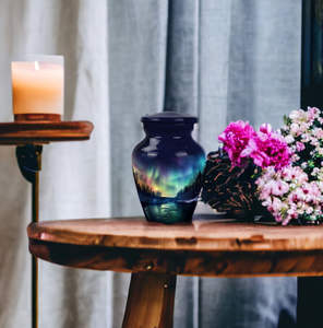 Wholesale Price Customized Trending High Quality Metal Cremation Keepsake Urns With Velvet <b>Box</b> Mini keepsake <b>For</b> <b>Ashes</b> - Product Image 2