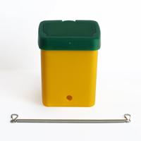 Abreuvoir automatique pour lapins, en acier inoxydable, avec tétines en PP, bouteilles de 0,5 L, abreuvoir haute efficacité